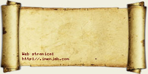 Jelisavka Milijanović vizit kartica